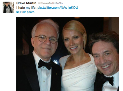 Steve Martin, Gwyneth Paltrow, Martin Short, Twitter Steve Martin, Gwyneth Paltrow, Martin Short, Twitter